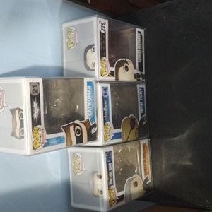 Funko Pop Boxes lot - 4 Funkos with Protectors